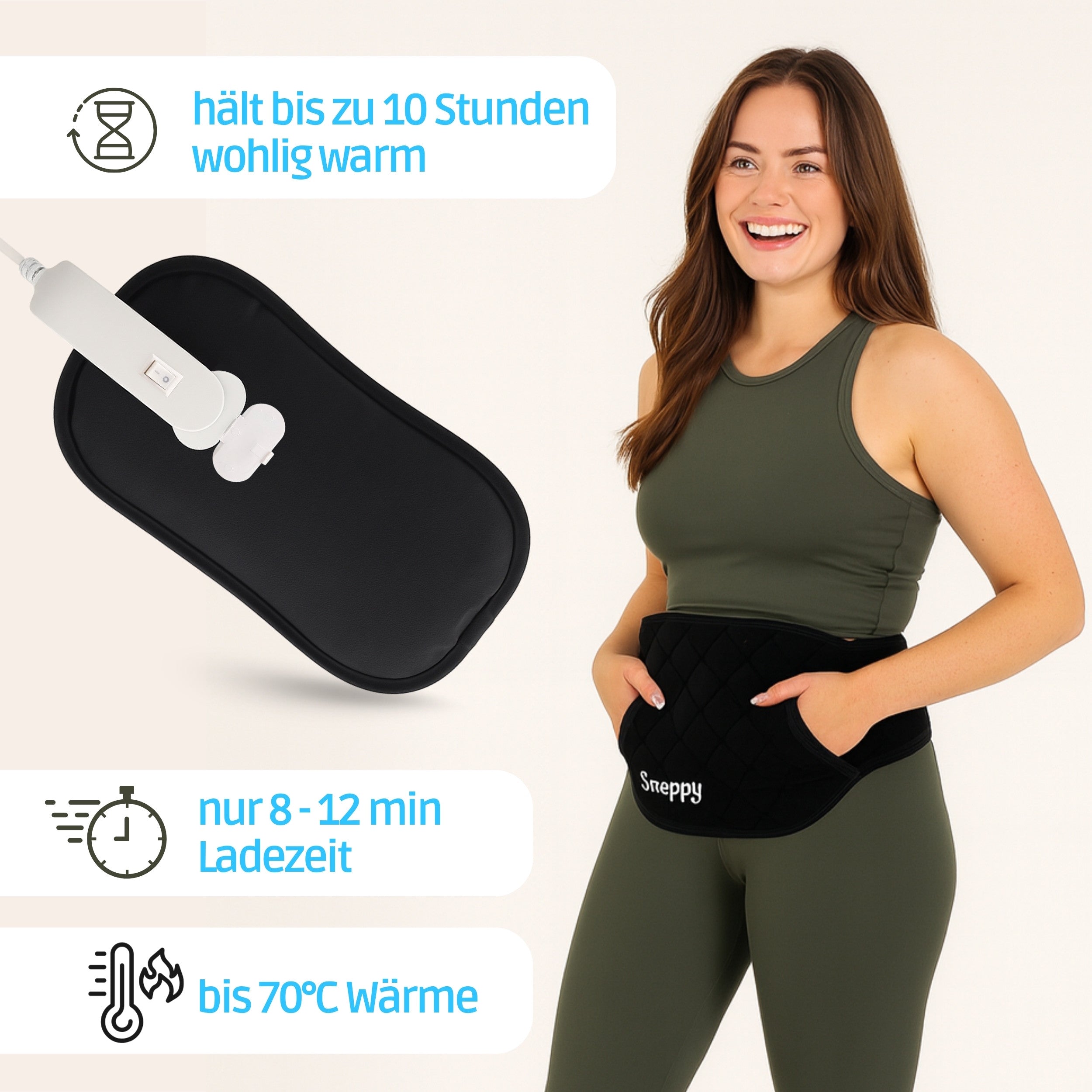 Sneppy® - Die elektrische Wärmflasche